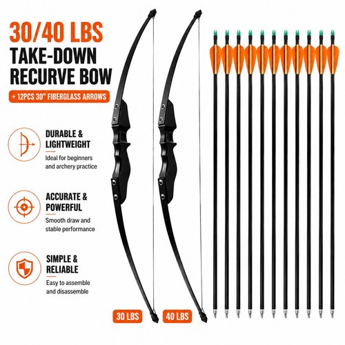 Bow and arrows set - bow,